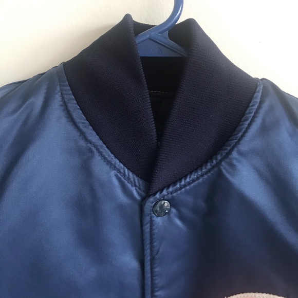 90s VTG STARTER CHICAGO BEARS Jacket Satin Snap M - Picture 2 of 13